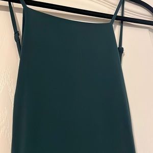 Lulus Emerald Green Crossback Maxi Dress